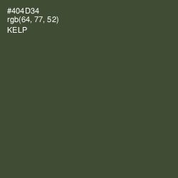 #404D34 - Kelp Color Image