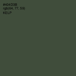 #404D3B - Kelp Color Image