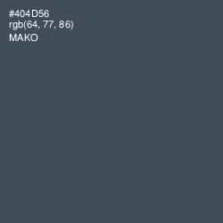 #404D56 - Mako Color Image
