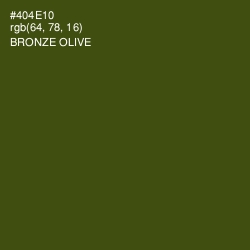 #404E10 - Bronze Olive Color Image