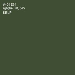 #404E34 - Kelp Color Image