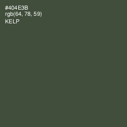 #404E3B - Kelp Color Image