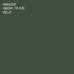 #404E3F - Kelp Color Image