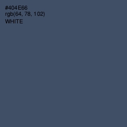 #404E66 - Mulled Wine Color Image