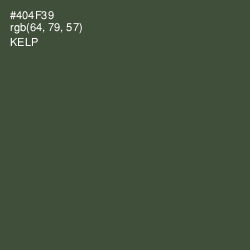 #404F39 - Kelp Color Image