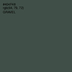 #404F48 - Gravel Color Image