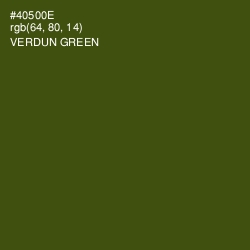 #40500E - Verdun Green Color Image