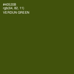 #40520B - Verdun Green Color Image