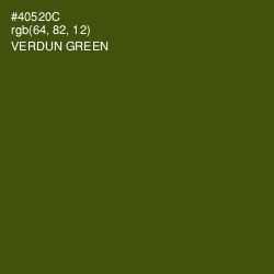 #40520C - Verdun Green Color Image