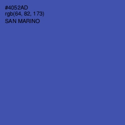 #4052AD - San Marino Color Image