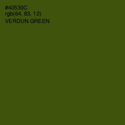 #40530C - Verdun Green Color Image