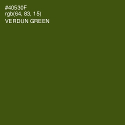 #40530F - Verdun Green Color Image