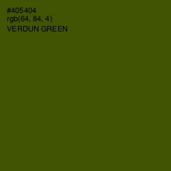 #405404 - Verdun Green Color Image