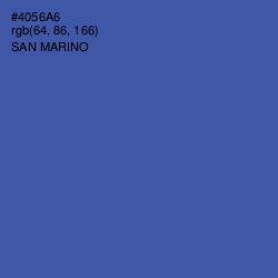 #4056A6 - San Marino Color Image