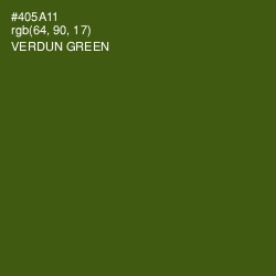 #405A11 - Verdun Green Color Image