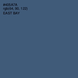 #405A7A - East Bay Color Image