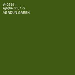 #405B11 - Verdun Green Color Image