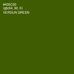 #405C00 - Verdun Green Color Image