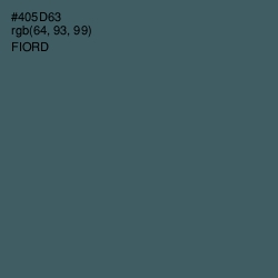 #405D63 - Fiord Color Image