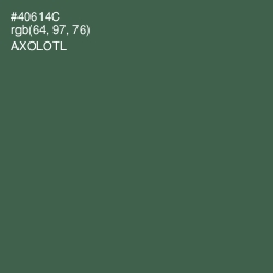 #40614C - Axolotl Color Image