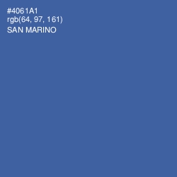 #4061A1 - San Marino Color Image