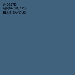 #40627D - Blue Bayoux Color Image