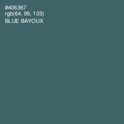 #406367 - Blue Bayoux Color Image