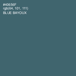 #40656F - Blue Bayoux Color Image