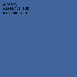 #40659C - Kashmir Blue Color Image