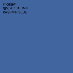 #40659F - Kashmir Blue Color Image