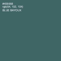 #406668 - Blue Bayoux Color Image