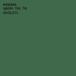 #40684A - Axolotl Color Image