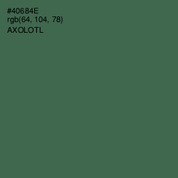 #40684E - Axolotl Color Image