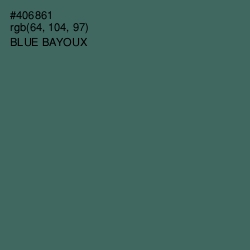 #406861 - Blue Bayoux Color Image