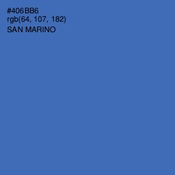 #406BB6 - San Marino Color Image