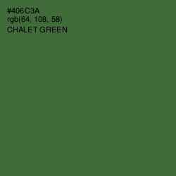 #406C3A - Chalet Green Color Image