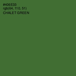 #406E33 - Chalet Green Color Image