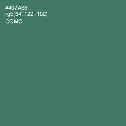 #407A66 - Como Color Image