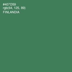 #407D59 - Finlandia Color Image