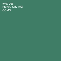 #407D66 - Como Color Image