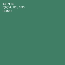 #407E66 - Como Color Image