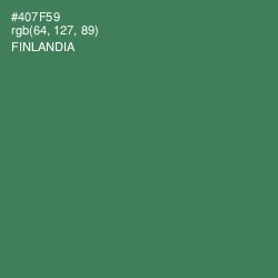 #407F59 - Finlandia Color Image