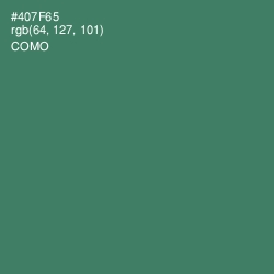 #407F65 - Como Color Image