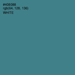 #408088 - Smalt Blue Color Image