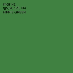 #408142 - Hippie Green Color Image