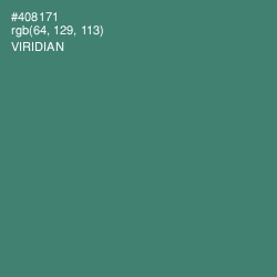 #408171 - Viridian Color Image