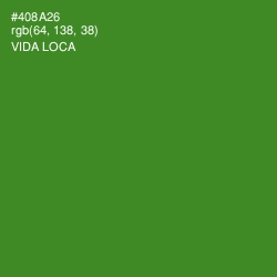 #408A26 - Vida Loca Color Image