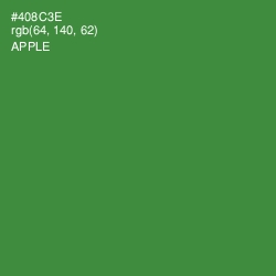 #408C3E - Apple Color Image