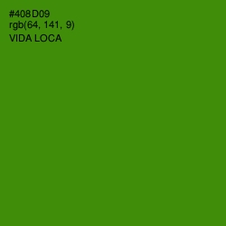 #408D09 - Vida Loca Color Image