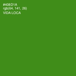 #408D1A - Vida Loca Color Image